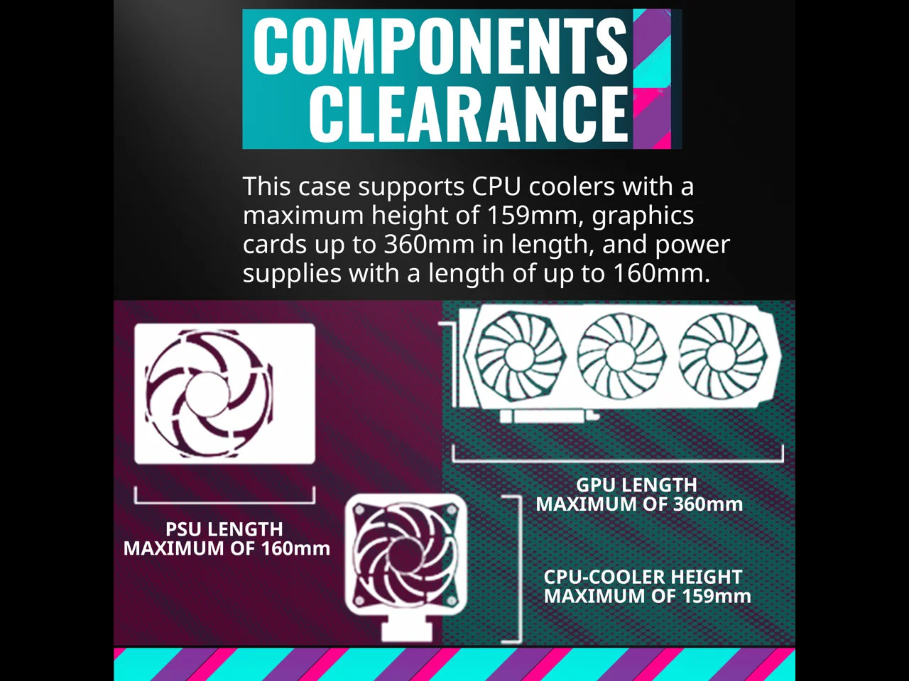 QUBE Q300L V2 Computer Case Q300LV2KGNNS00