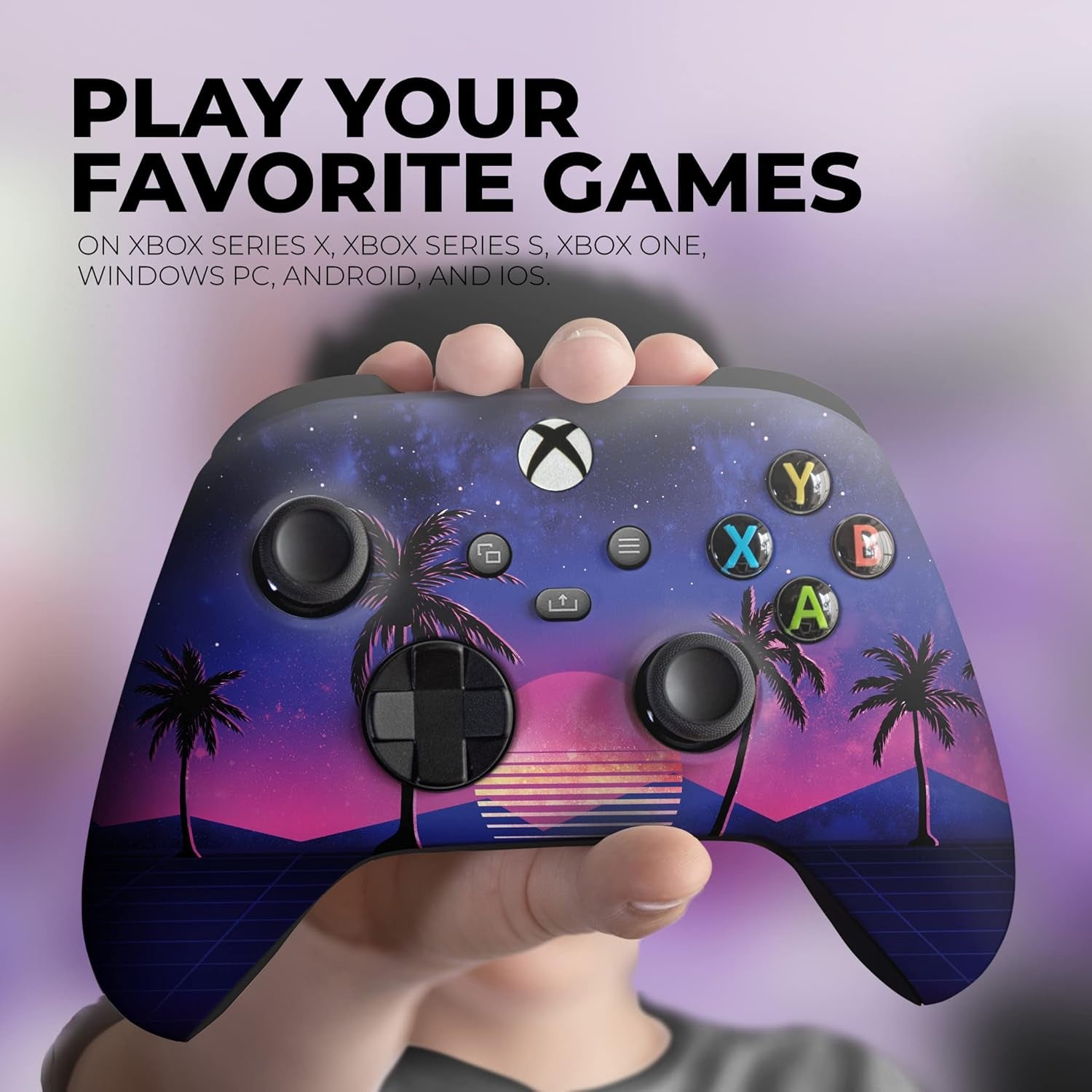 Original X-Box Wireless Controller Special Edition Customized by  Compatible with X-Box One S/X-Box Series X/S & Windows 10 Made with Advanced Hydrodip Print Technology(Not Just a Skin)
