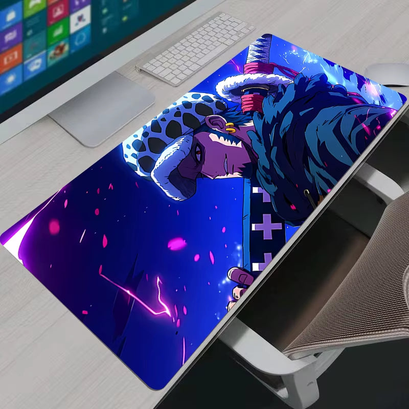 One Piece Trafalgar Law Large Mouse Pad Gamer Computer Desk Mat Modern Table Keyboard Laptop Carpet XXL Gaming Mousepad