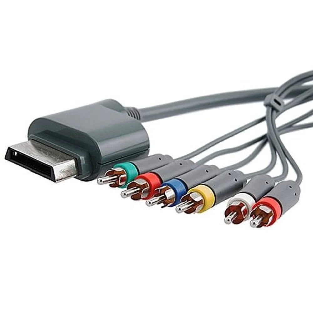 Xbox 360 / XBOX 360 Slim Component HDTV Video and RCA Stereo AV Cable