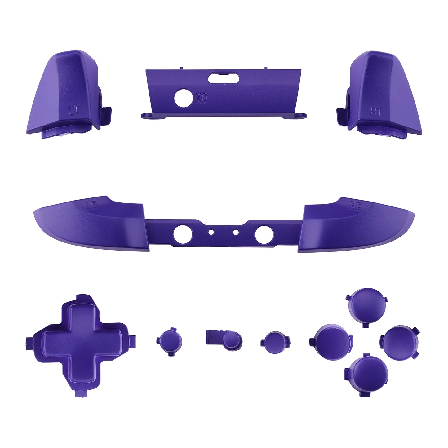 Full Set Buttons for Xbox One S & One X Controller (Model 1708), Dpad ABXY Start Back Sync Buttons - Single Series