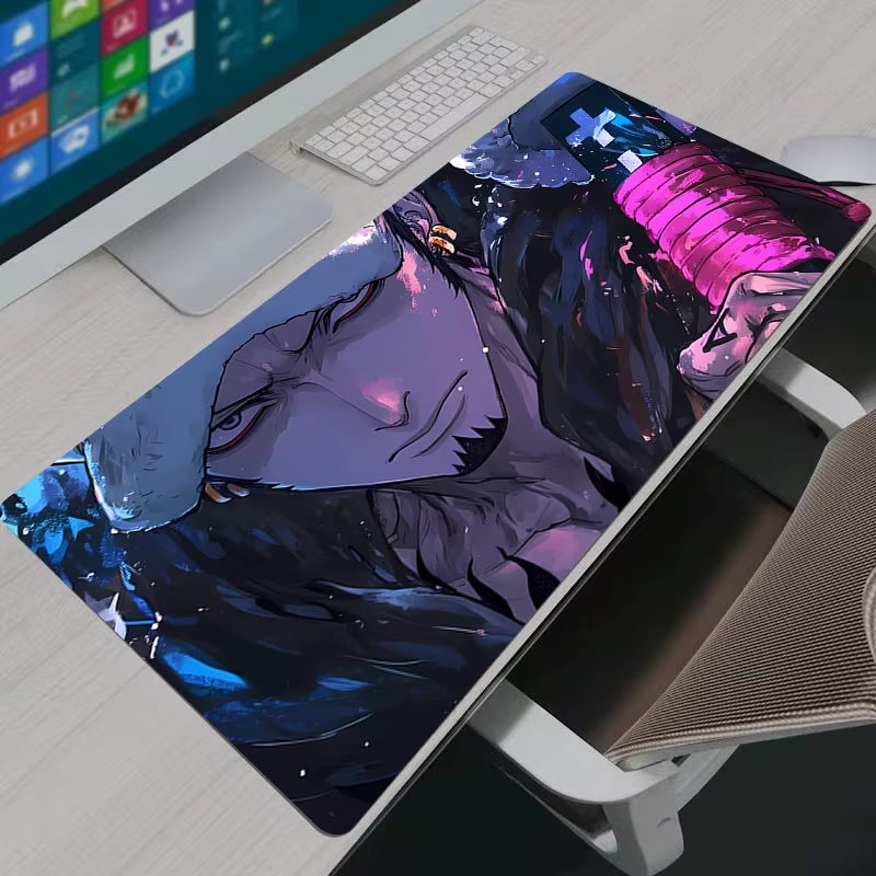 One Piece Trafalgar Law Large Mouse Pad Gamer Computer Desk Mat Modern Table Keyboard Laptop Carpet XXL Gaming Mousepad