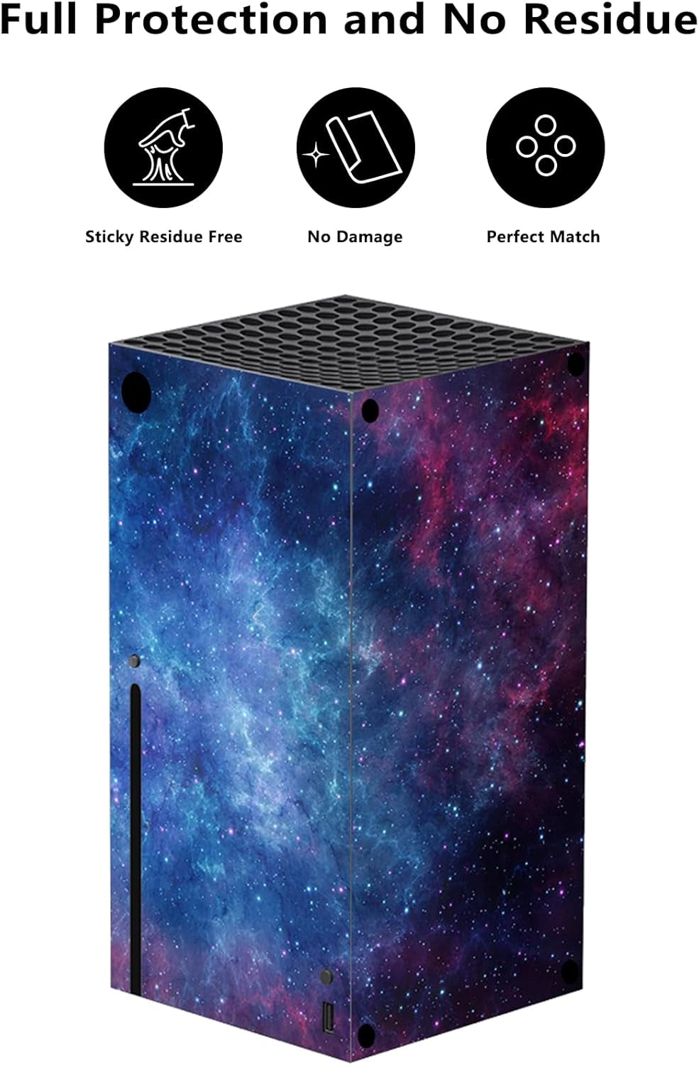 Magic Sky Custom Vinyl Skins for Xbox Core Wireless Controller, Wrap Decal Cover Stickers for Xbox Series X Console Controller