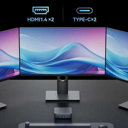 MINI Computer Windows 11 Intel Core I9 8950HK 16GB RAM 1TB SSD Computer Dual WIFI 6 BT5.2 4KHD Gaming PC