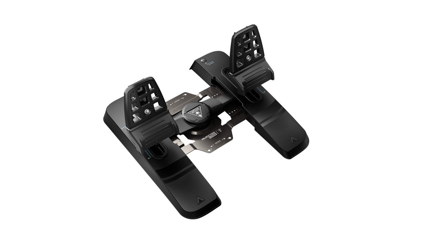 Turtle Beach Velocityone Rudder, Universal Rudder Pedals for Windows Pcs, Xbox Series X|S, Xbox One