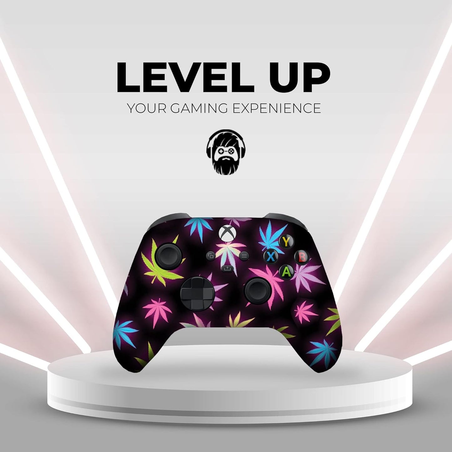 Original X-Box Modded Controller Special Edition Customized Compatible with X-Box One S/X-Box Series X/S & Windows 10 Made with Advanced Hydrodip Print Technology (Not Just a Skin)