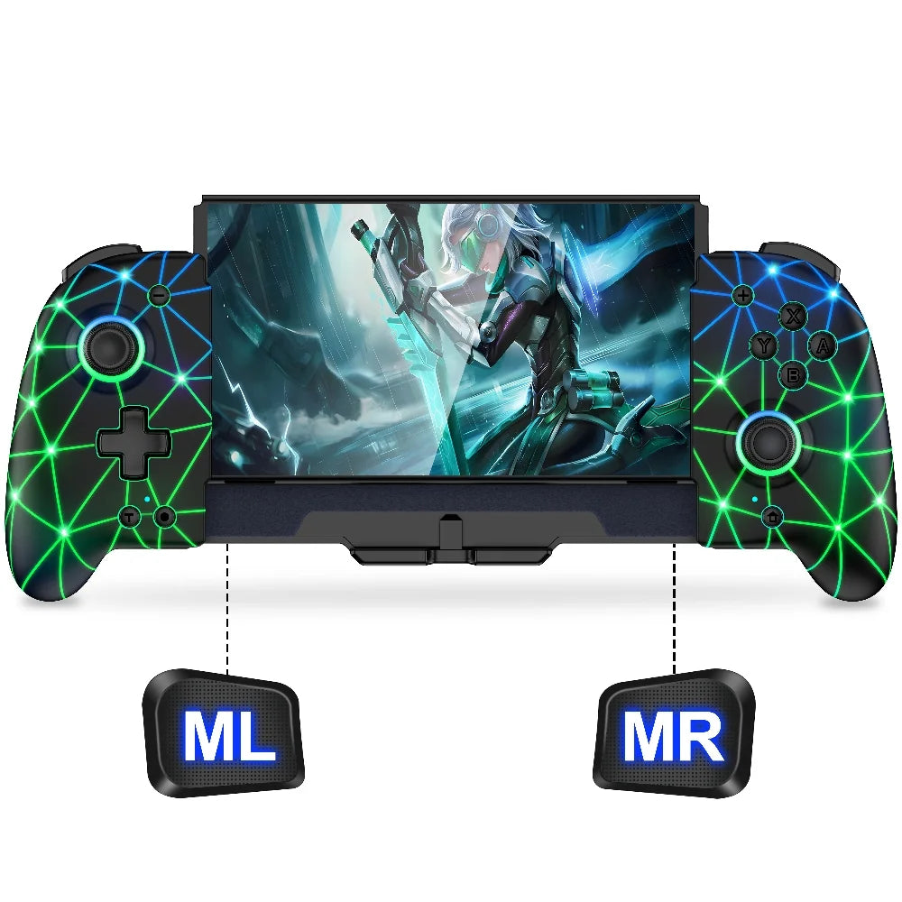 Switch Controller for Switch/Switch OLED,  One-Piece Joypad Controller Replacement for Switch Pro Controller, Switch Controllers Remote with Adjustable TURBO