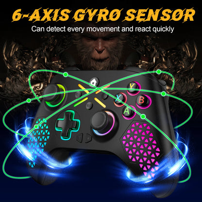 Wireless Gamepad for Xbox One ,Xbox Seris S ,Xbox Series X Console Win 7 8 10 Dual Vibra with Six Axis Gyroscope Game Controller