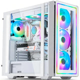 Core I7 CPU Affordable Computer Full Set 8G/16G RAM 256GB SSD Home Office Gaming Pc Desktop Computer Gamers PC GAME