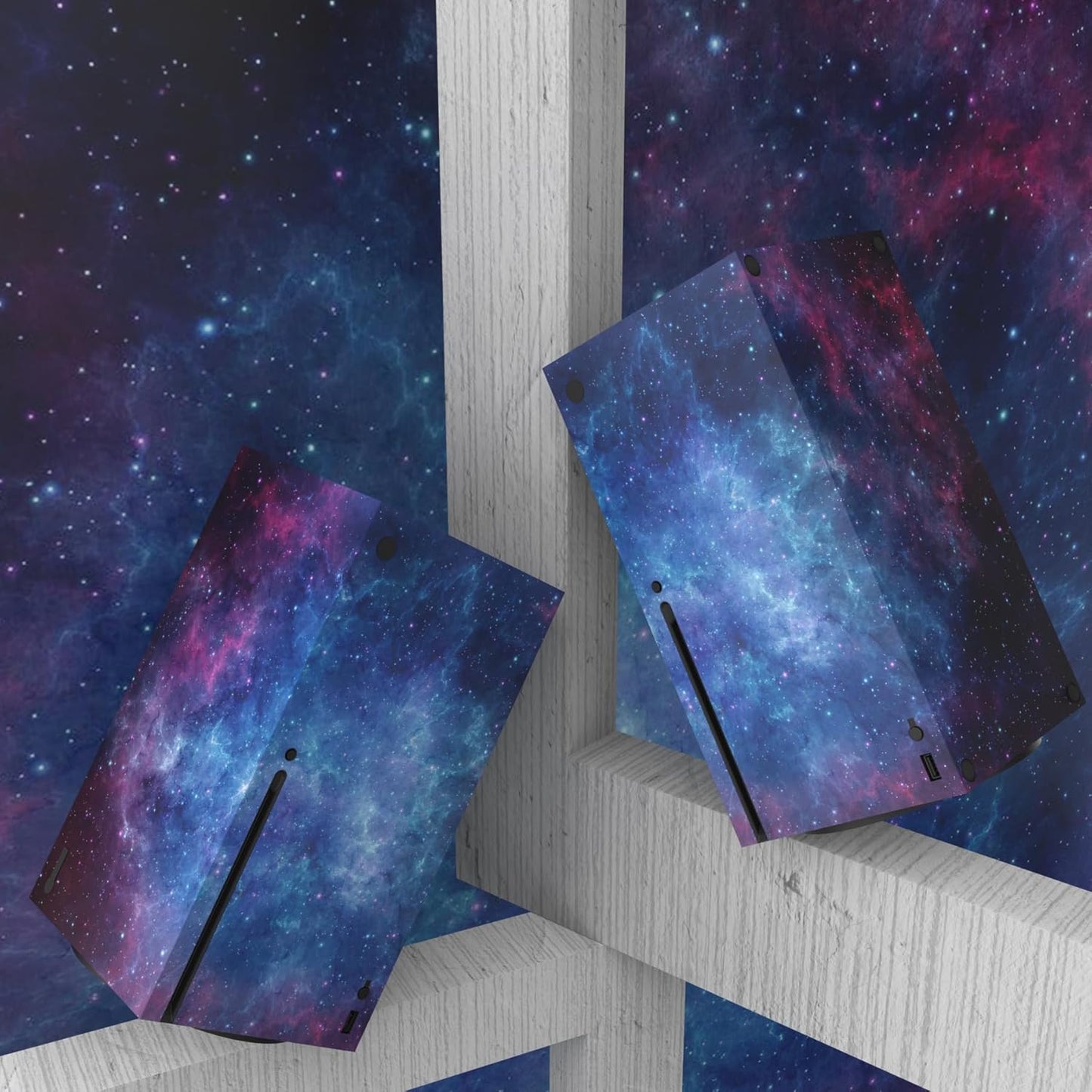 Magic Sky Custom Vinyl Skins for Xbox Core Wireless Controller, Wrap Decal Cover Stickers for Xbox Series X Console Controller
