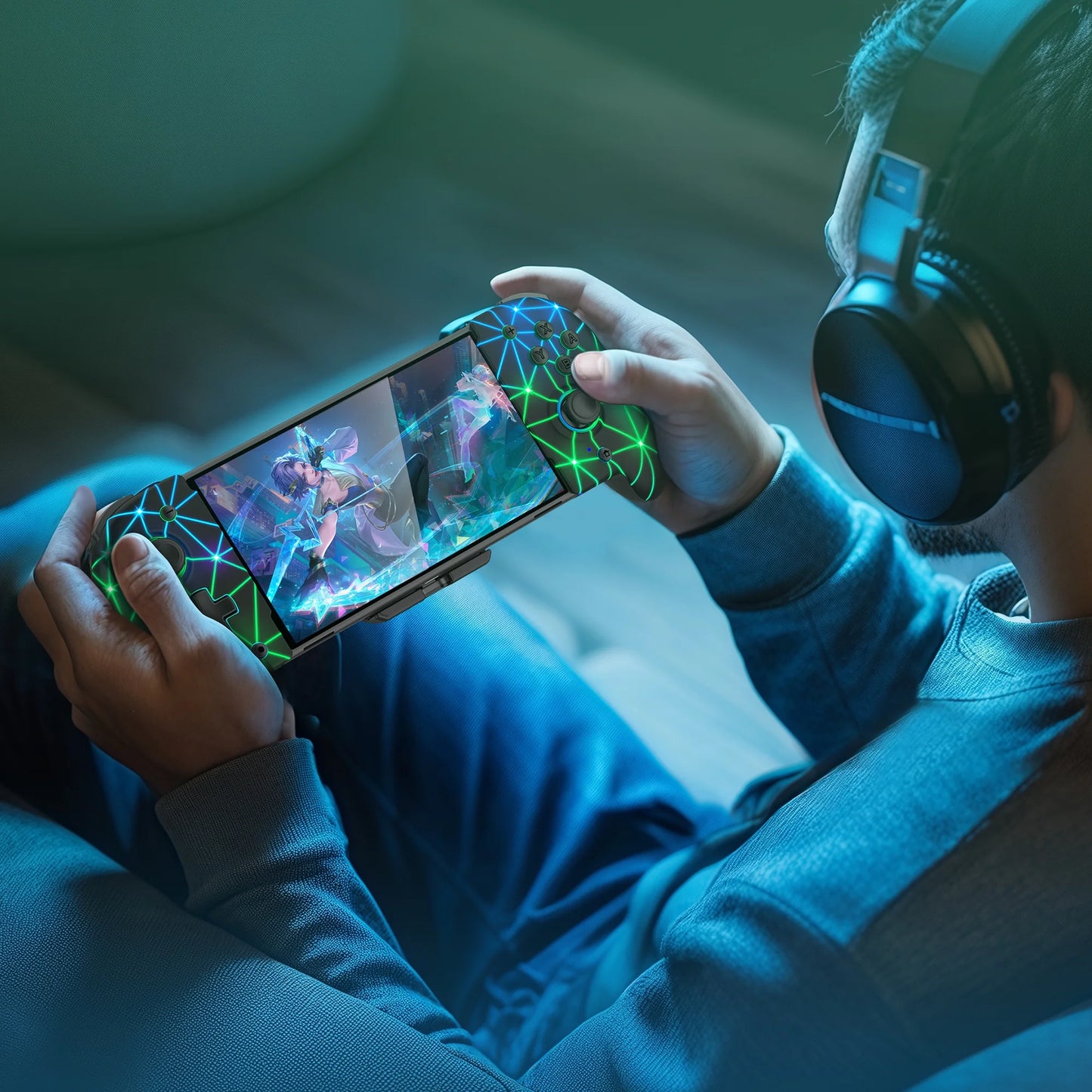 Switch Controller for Switch/Switch OLED,  One-Piece Joypad Controller Replacement for Switch Pro Controller, Switch Controllers Remote with Adjustable TURBO