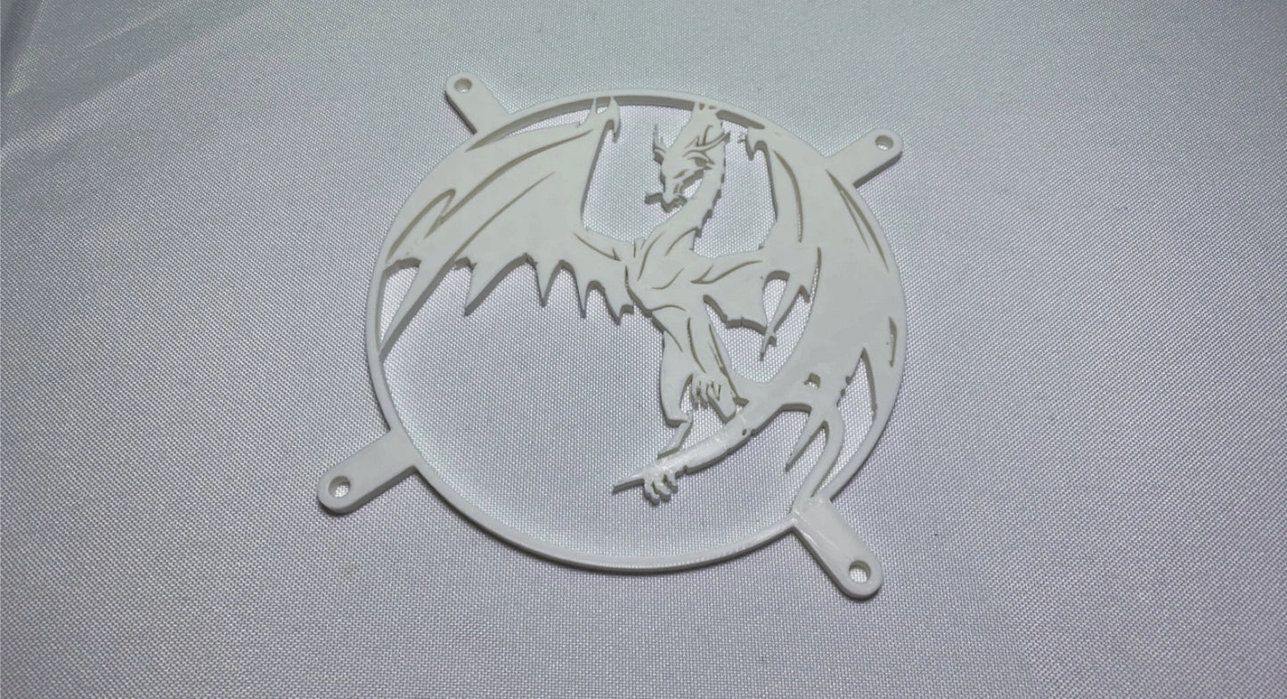 Dragon Computer Fan Grill Shroud Cover 120Mm 140Mm