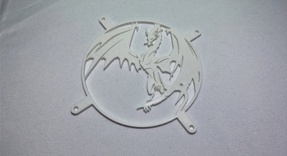 Dragon Computer Fan Grill Shroud Cover 120Mm 140Mm