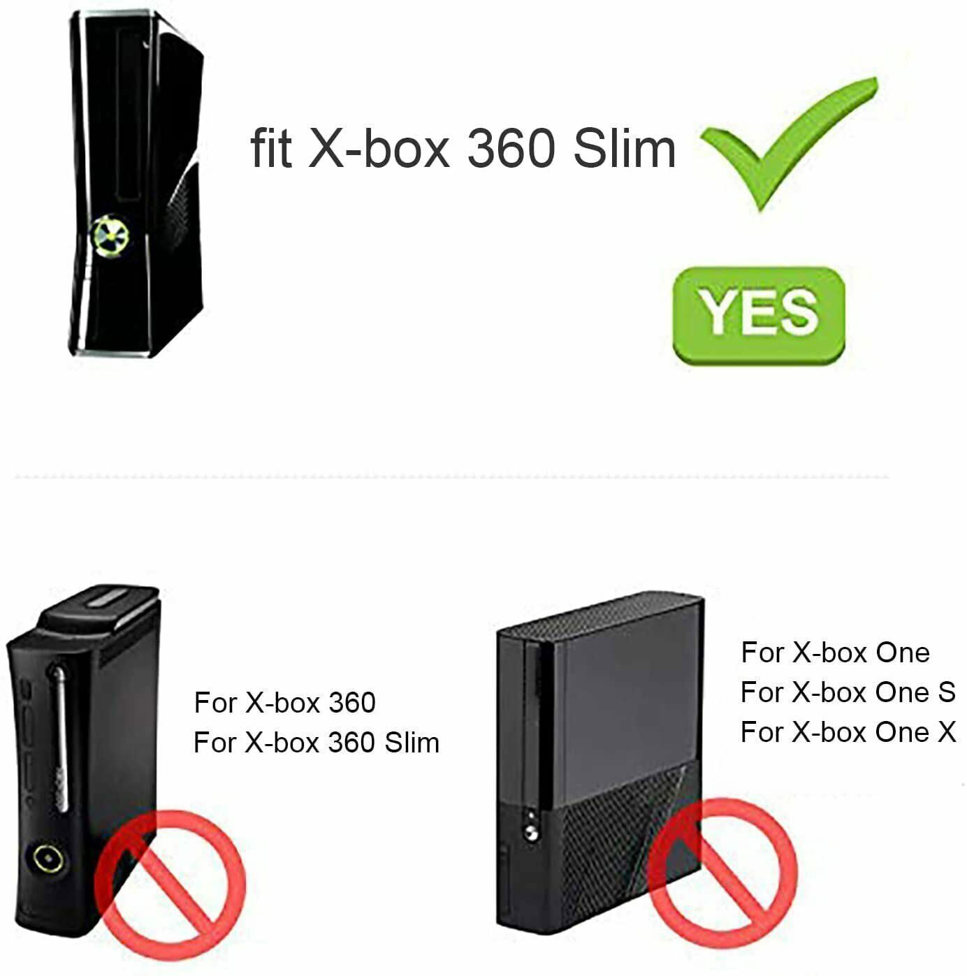 For XBOX ONE XBOX 360 Slim Xbox One Console Brick Power Supply Charger Cord
