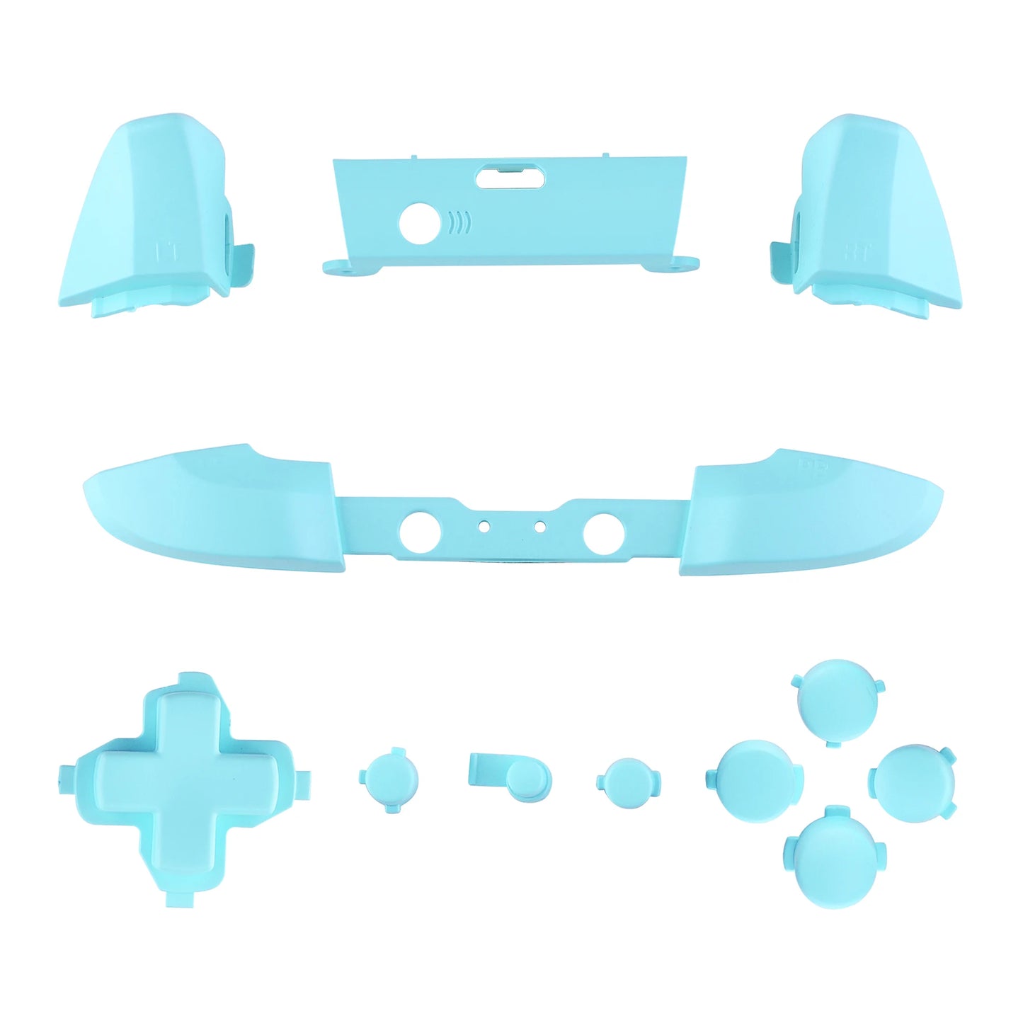 Full Set Buttons for Xbox One S & One X Controller (Model 1708), Dpad ABXY Start Back Sync Buttons - Single Series