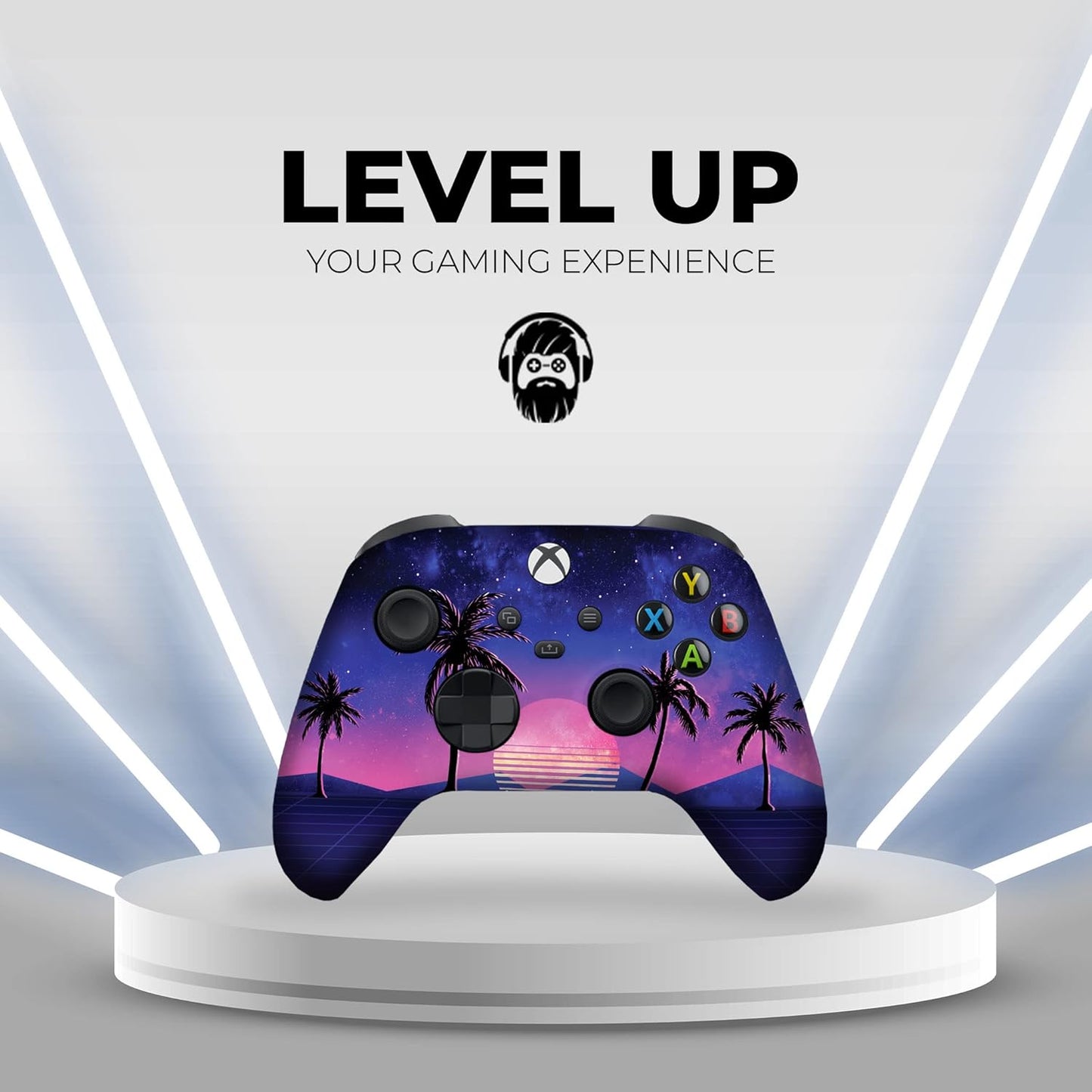 Original X-Box Wireless Controller Special Edition Customized by  Compatible with X-Box One S/X-Box Series X/S & Windows 10 Made with Advanced Hydrodip Print Technology(Not Just a Skin)