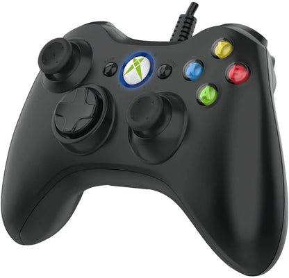 Xbox 360 Controller, Wired PC Game Controller Joystick Gamepad for Xbox 360 & PC Windows