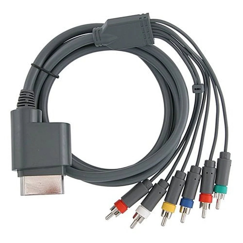 Xbox 360 / XBOX 360 Slim Component HDTV Video and RCA Stereo AV Cable