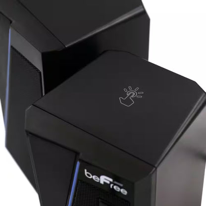 2.0 Computer Gaming Speakers with LED RGB Lights