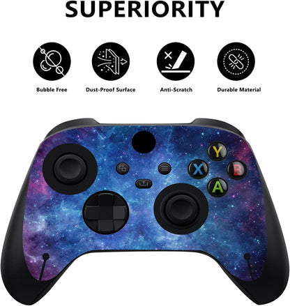 Magic Sky Custom Vinyl Skins for Xbox Core Wireless Controller, Wrap Decal Cover Stickers for Xbox Series X Console Controller