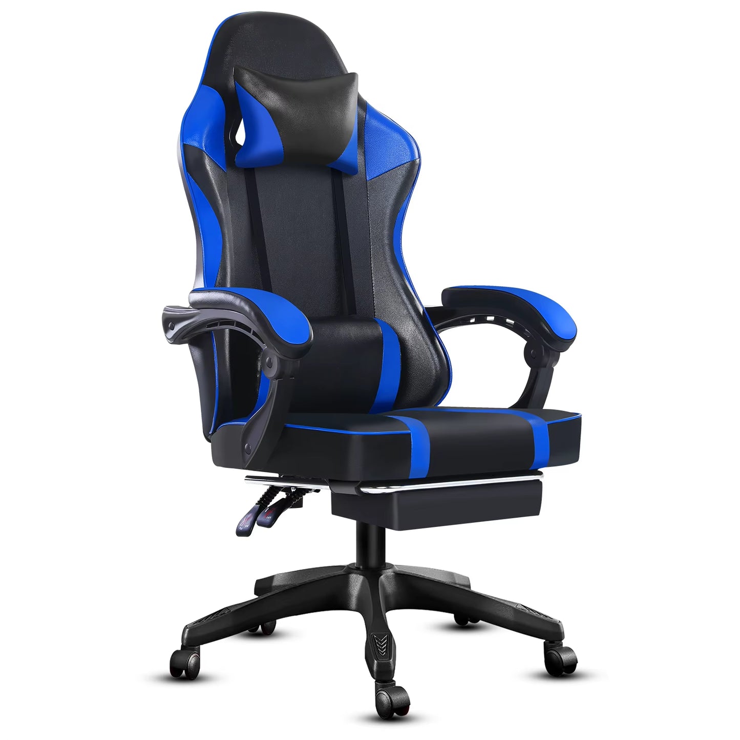 Computer Gaming Chairs for Adults, Ergonomic Computer Chair Office Desk Chair with Wheels, Adjustable Lumbar Support Big and Tal