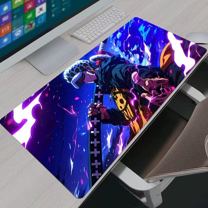 One Piece Trafalgar Law Large Mouse Pad Gamer Computer Desk Mat Modern Table Keyboard Laptop Carpet XXL Gaming Mousepad