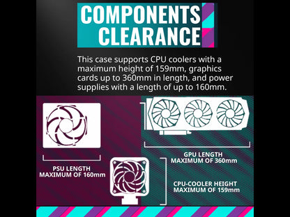 QUBE Q300L V2 Computer Case Q300LV2KGNNS00