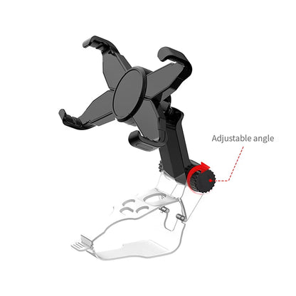 Mobile Phone Bracket Clip Cell Phone Clamp for Xbox Series X/S Wireless Controller Gamepad with Rotating Mobile Phone Holder