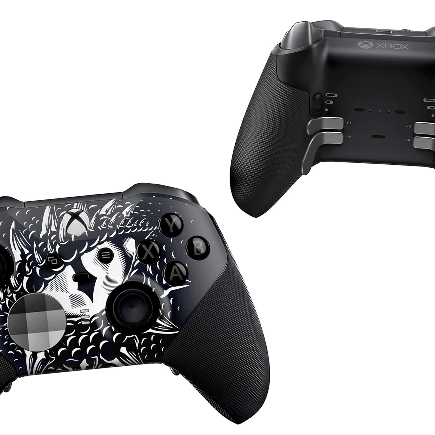 Eyey X-Box Elite Controller Series 2 Limited Edition by . Custom Elite Series 2 Controller for X-Box One/Series X/S. Made with Advanced Hydro-Dip Paint Technology (Not Just a Skin)