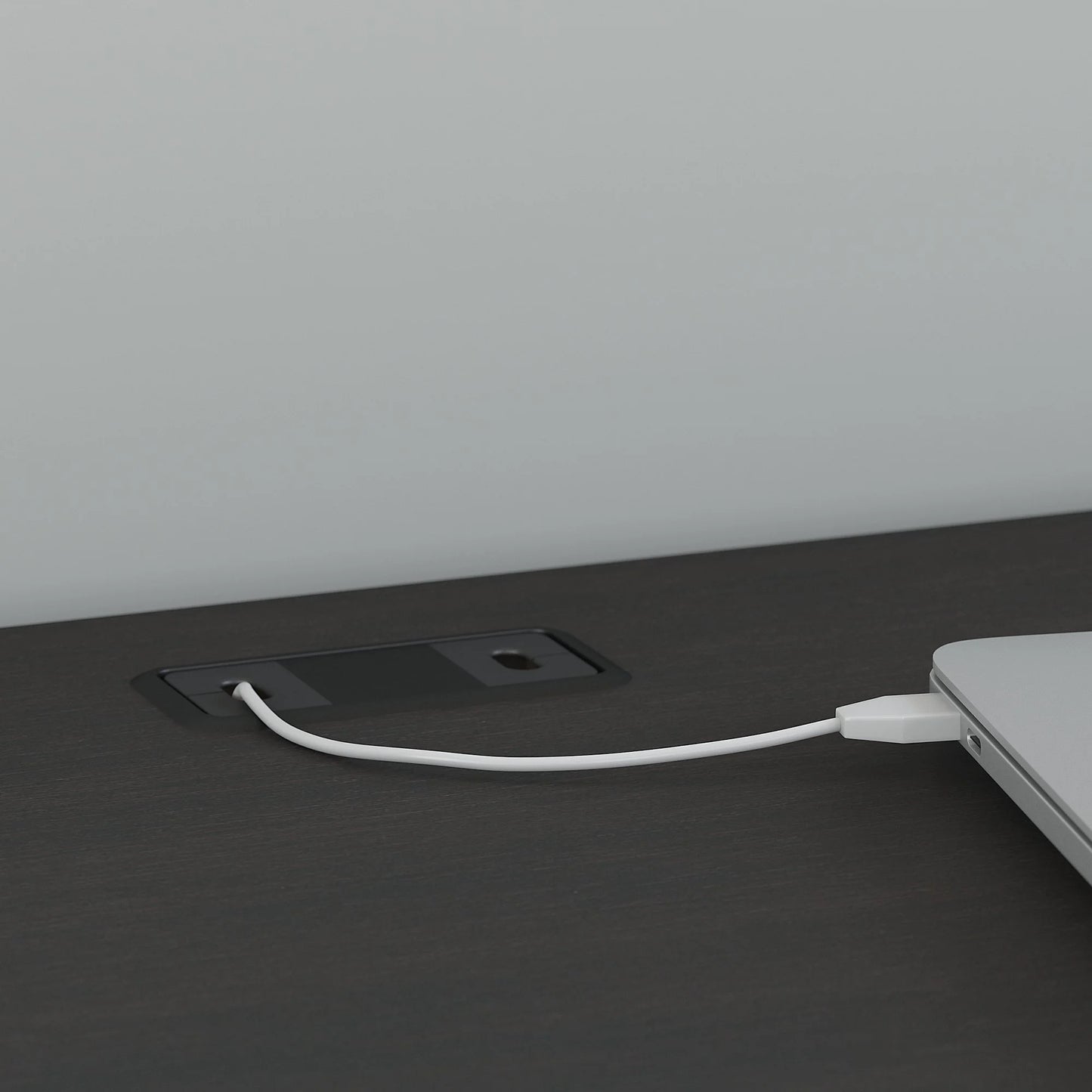 Salinas Small Computer Desk with Hutch