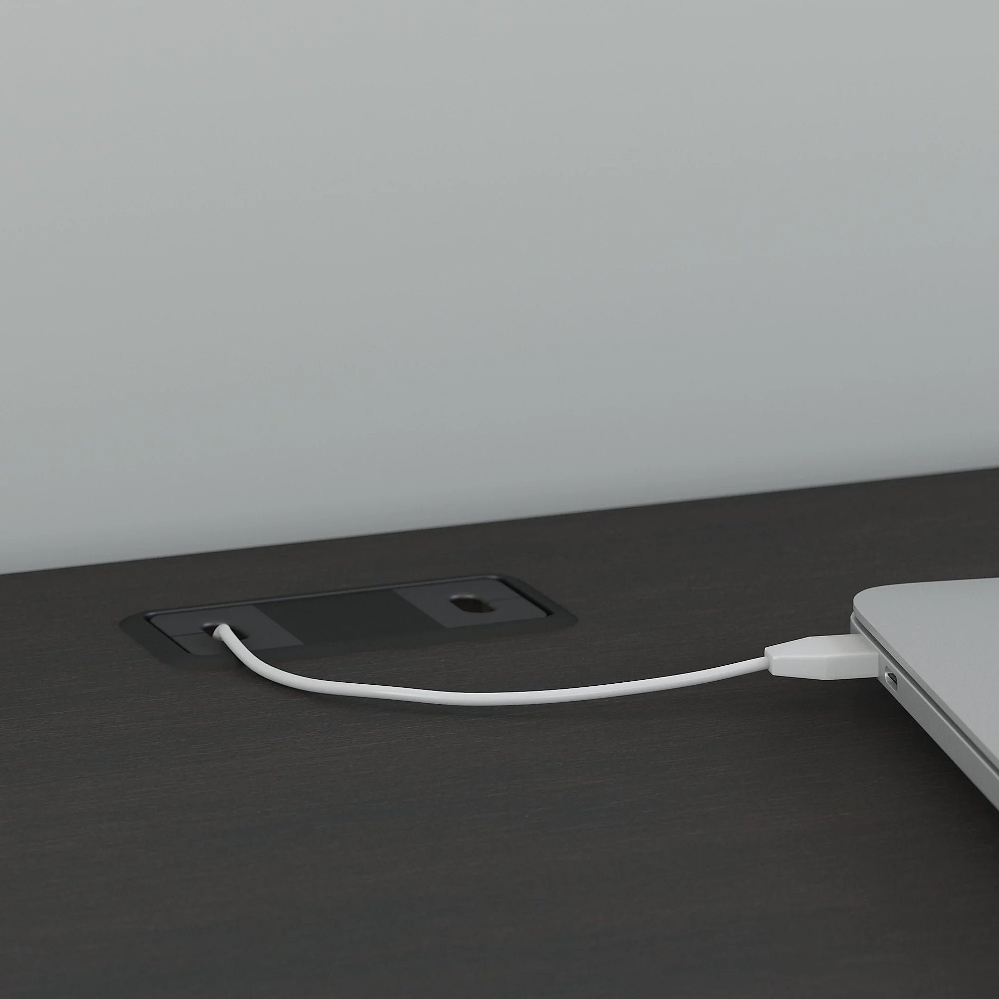 Salinas Small Computer Desk with Hutch