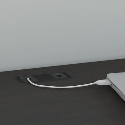 Salinas Small Computer Desk with Hutch