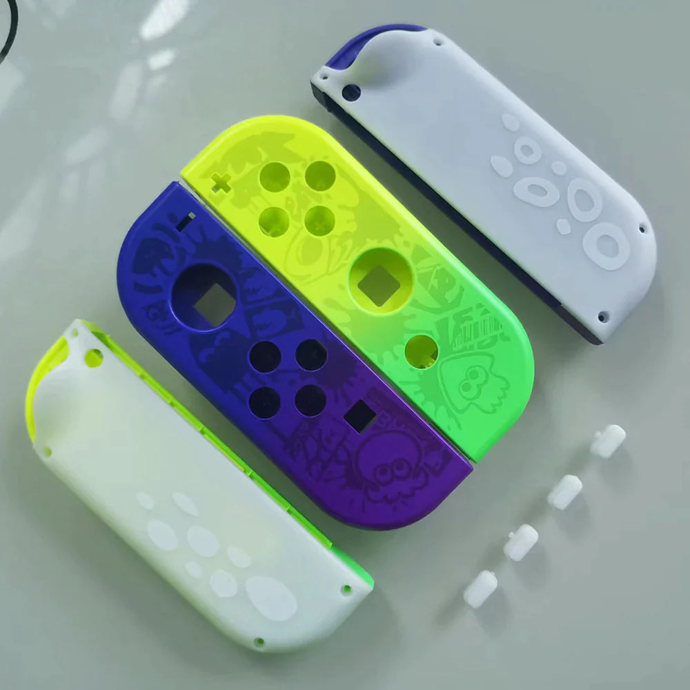 DIY Hard Custom Plastic Housing Cover Case Shell for Nintendo Switch Controller NS Joycon Replacement Parts with Middle Frame