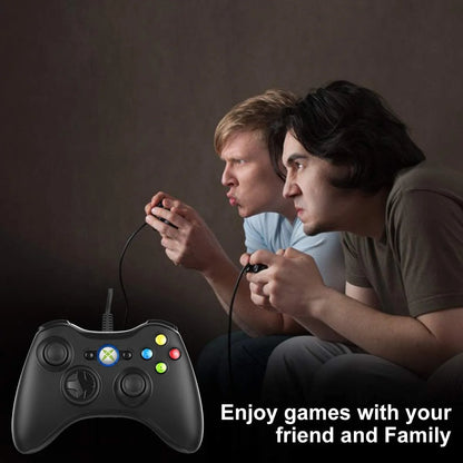 Xbox 360 Controller, Wired PC Game Controller Joystick Gamepad for Xbox 360 & PC Windows