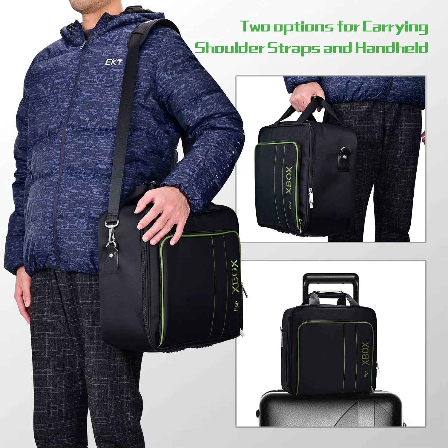 Carrying Case for Xbox Series X S, Xbox Series X Carrying Case Travel, Travel Bag for Xbox Console, Controllers&Otheraccessories