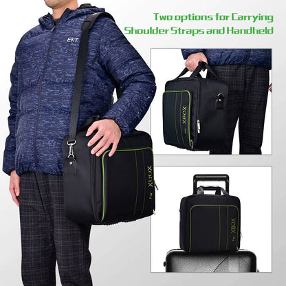 Carrying Case for Xbox Series X S, Xbox Series X Carrying Case Travel, Travel Bag for Xbox Console, Controllers&Otheraccessories