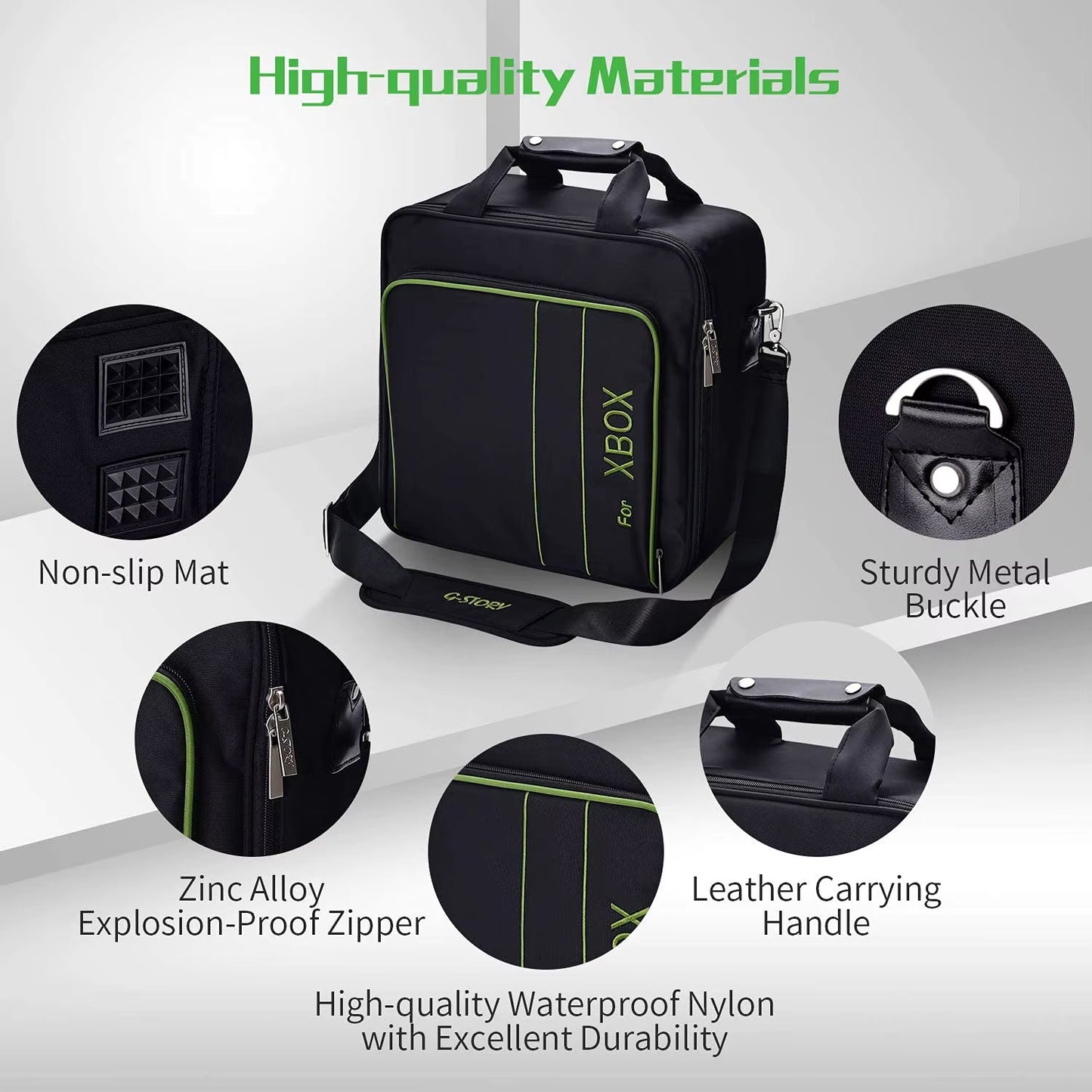 Carrying Case for Xbox Series X S, Xbox Series X Carrying Case Travel, Travel Bag for Xbox Console, Controllers&Otheraccessories