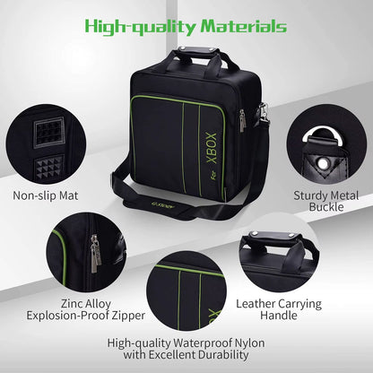 Carrying Case for Xbox Series X S, Xbox Series X Carrying Case Travel, Travel Bag for Xbox Console, Controllers&Otheraccessories