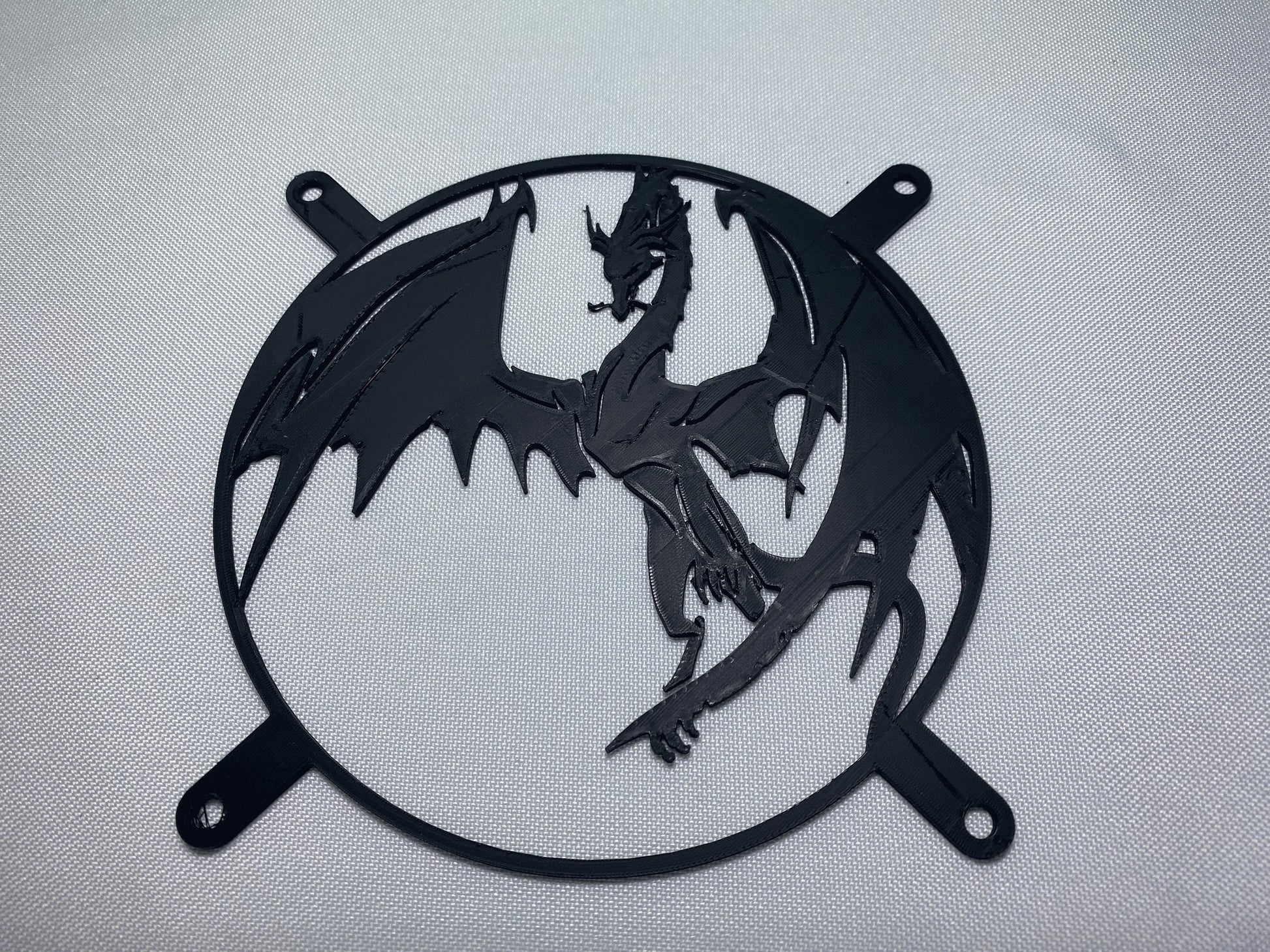 Dragon Computer Fan Grill Shroud Cover 120Mm 140Mm