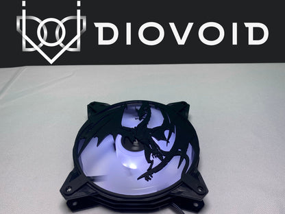 Dragon Computer Fan Grill Shroud Cover 120Mm 140Mm